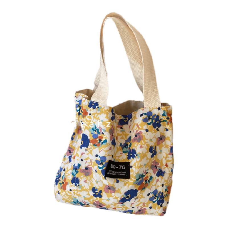ooahz|复古小碎花学院风手提袋