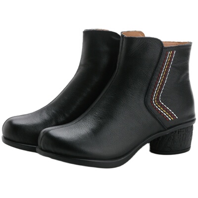 软底木森鸟女鞋妈妈鞋复古风