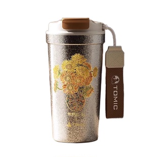 tomic特美刻纯钛咖啡杯2025新款朱炳仁联名钛杯便携保温保冷水杯