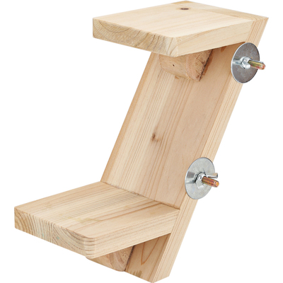 龙猫跳板松鼠楼梯螺丝固定木钉