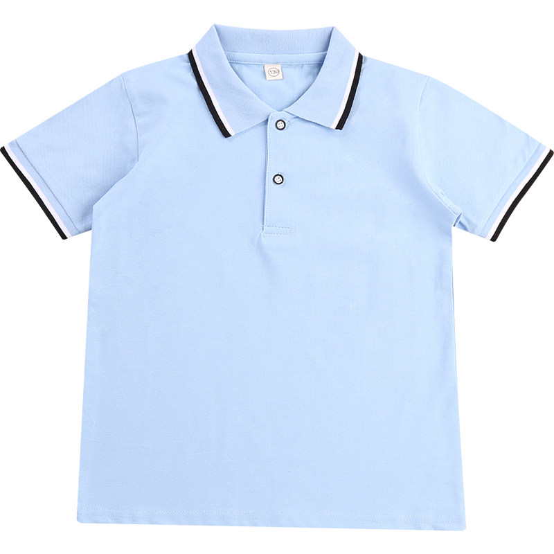 儿童校服短袖polo衫男女童夏季