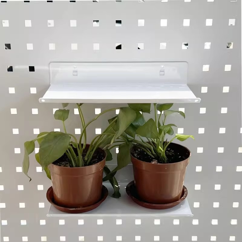 方孔洞洞板挂钩工具挂板五金工具金属置物架小托板工具柜挂钩配件