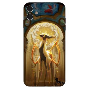 阿尔宙斯宝可梦传说手机壳适用于苹果16华为14小米15液态硅胶VIVO艺术OPPO磁吸iPhone17ProMax全包防摔保护套