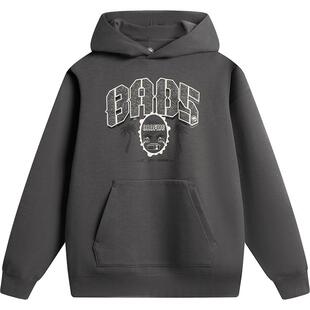 李宁反伍BADFIVE 卫衣男款官方春季新款帽衫宽松连帽上衣运动服男