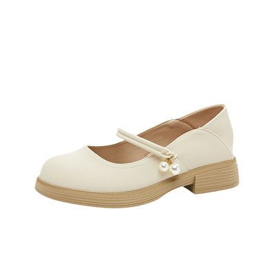 大东法式配裙子单鞋玛丽珍鞋