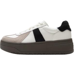 李宁休闲鞋 奶酪2.0-德训 女款柔软舒适厚底增高德训鞋休闲鞋