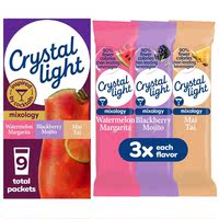 Purchasing the unpacked set of 10 flavors of Crystal Light xylitol low-calorie vitamin beverage powder imported from the United States thumbnail 3