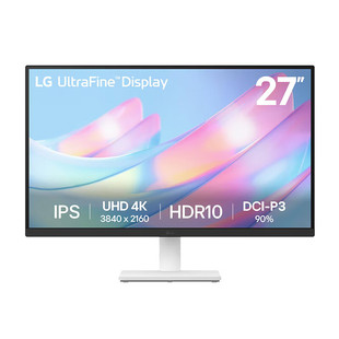 【自营】LG 27US500 27英寸 4K超清 IPS 1000:1对比度 办公显示屏