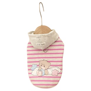 2026新款春季弹力帽衫马尔济斯约克夏马甲宠物猫咪衣服防掉毛薄款