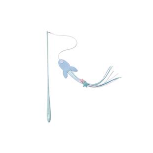 mpets火箭逗猫棒长杆带羽毛耐咬猫咪玩具自嗨解闷仙女棒小猫用品