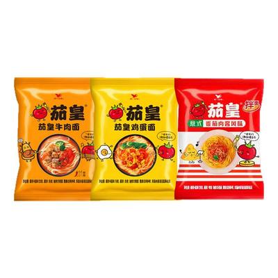 统一方便面茄皇番茄鸡蛋牛肉面