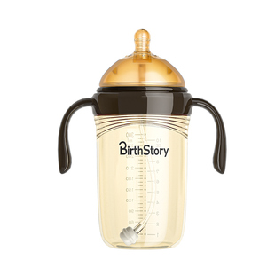 乔治熊婴儿防胀气奶瓶断奶神器ppsu儿童牛奶吸管杯宝宝鸭嘴学饮杯