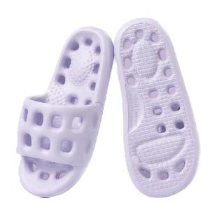 三利漏水浴室拖鞋家居洗澡卫生间专用防滑防臭夏季家居室内凉拖