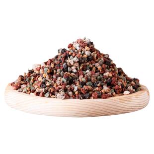 多肉彩虹石纯颗粒土绿沸石火山石麦饭石虹彩石多肉专用植物铺面石