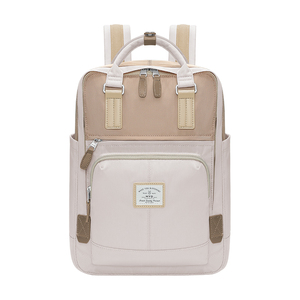 双肩包女通勤旅行轻便书包女大学生高中生男百搭大容量电脑背包