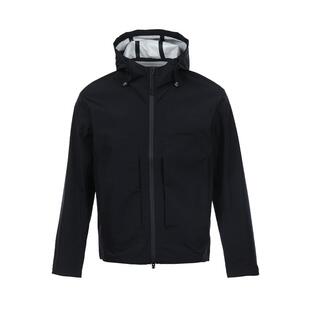 【自营】EMPORIO ARMANI/阿玛尼男士休闲拉链带帽夹克外套多口袋