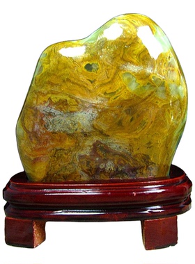 天然玉石摆件奇石原石装饰品