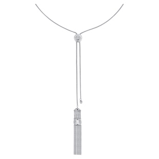 CINNLER“梦境浮菊”高级感小众流苏吊坠长项链气质项链新年礼物