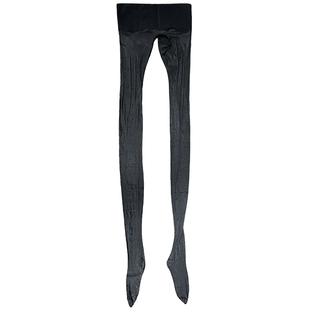 圆点丝袜女极光丝滑油亮超薄连裤袜性感黑丝油光 360无缝波点丝袜