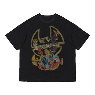 【PacShop】.pac 犬帮印花扭骨单缝线短袖 DOG CLAN TSHIRT