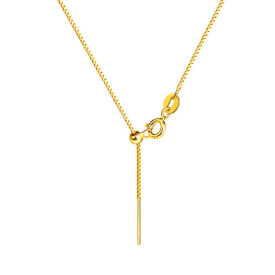 老银匠925纯银百搭抽针款素链