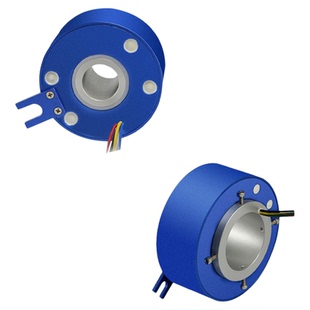 中空过孔导电滑环高速旋转360度滑环大功率气电组合滑环厂家直销