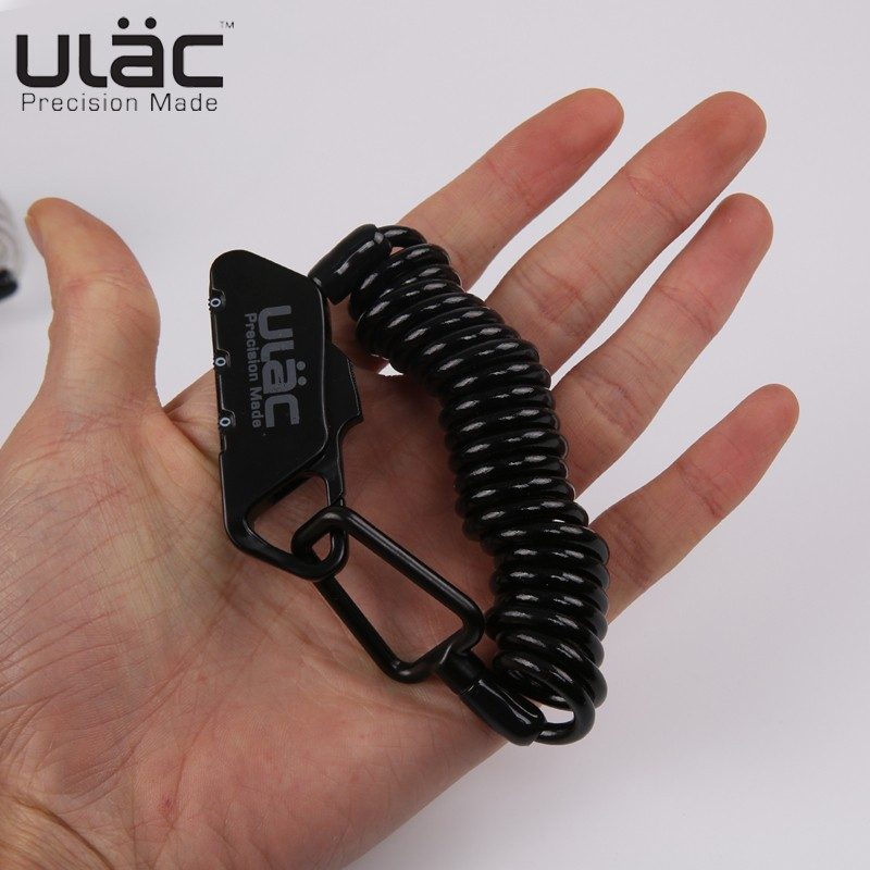 优力ULAC K2N自行车锁山地车密码锁行李箱包锁多功能随身迷你便携