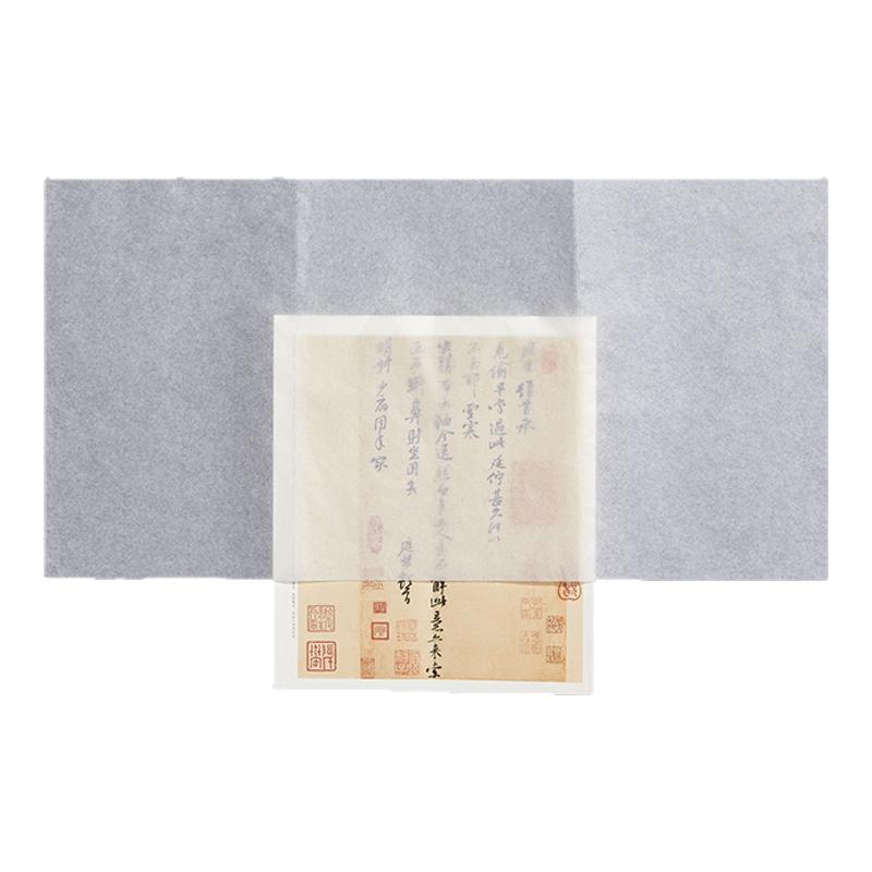 六品堂蝉翼熟宣纸超薄透明工笔画专用临摹过稿线描白描珠光云母国画工笔画小楷书法创作临摹拷贝专用作品宣纸