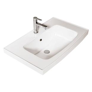 箭牌陶瓷一体盆卫生间台上盆洗漱台家用洗手盆洗脸池单孔盆AP3218