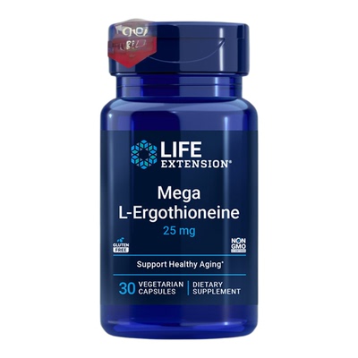 美国LifeExtensionL麦角硫因维C