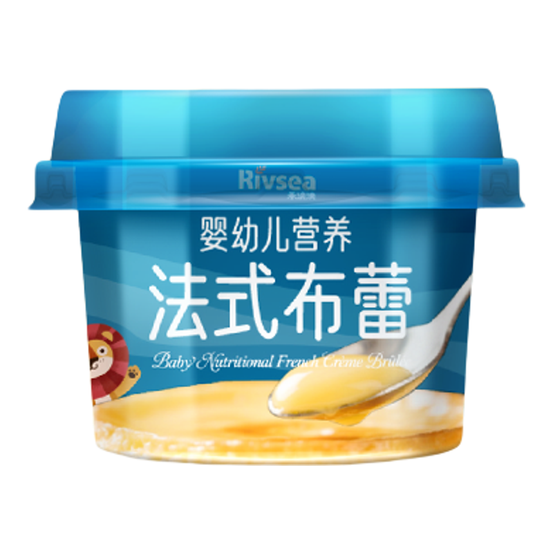 【年货节预售】禾泱泱婴幼儿布蕾布丁无添加白砂糖宝宝辅食童零食