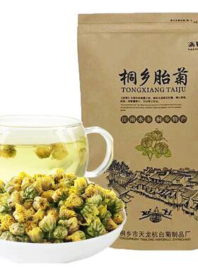 正宗桐乡胎菊无硫磺菊花茶正品