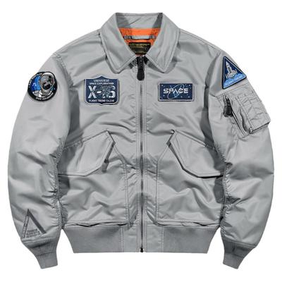 VIP太空系列徽章翻领飞行员夹克