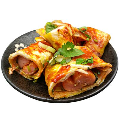韩式超大面皮商用加宽加厚烤冷面