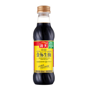 海天特级金标生抽500ml家用调味