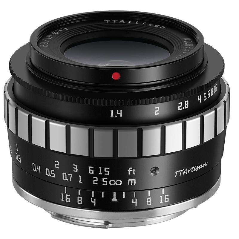 铭匠光学23mm f1.4镜头适用索尼ZVE10佳能R7松下富士XT3微单定焦