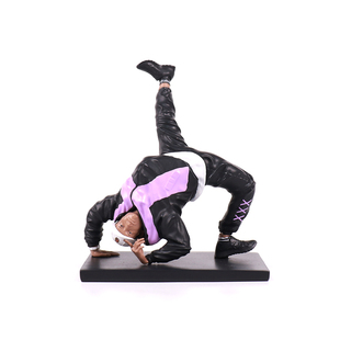 嘻哈街舞BBOY HONG10签名款Freeze动作人物公仔玩偶树脂桌面摆件