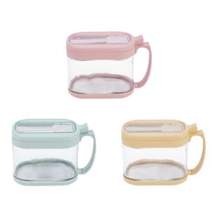 振兴玻璃调味盒家用组合调味罐子盐罐糖味精佐料收纳油壶瓶套装