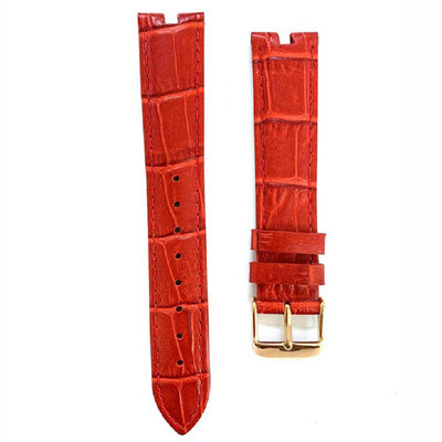 正品原装真皮红色白色黑色表带