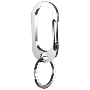 304不锈钢钥匙扣汽车钥匙链挂钩网红锁匙扣男士挂件圈高档正品环