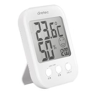 日本dretec多利科温度计室内家用精准婴儿房电子室温计温湿度表