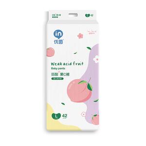 优茵弱酸拉拉裤超薄果C学步裤