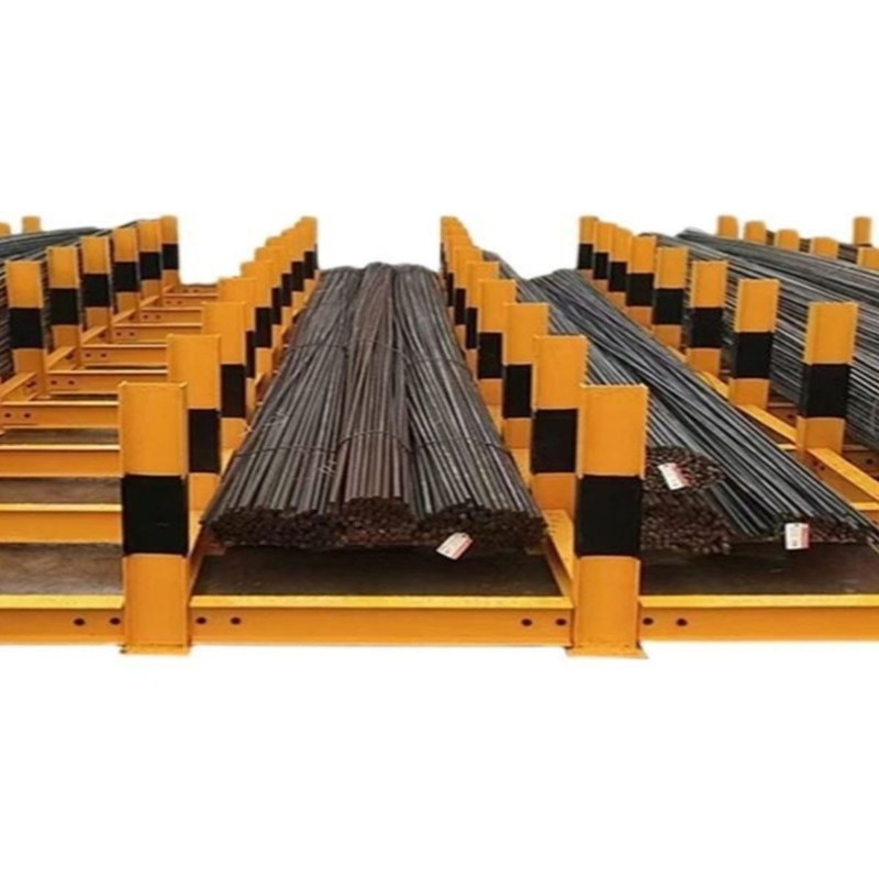 钢筋堆放架建筑工地标准化钢材摆放平台料场钢筋堆放工字钢支架