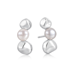 ARSIS流光相思豆耳排精致珍珠简约耳钉耳饰女新款装腔启示录同款