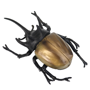 仿真昆虫长剑楸甲壳虫独角仙五角锹甲模型玩具标本儿童认知礼物