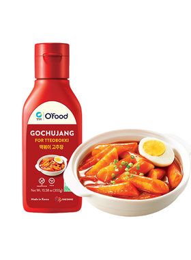 清净园韩式炒年糕酱300g家用炒年糕条调料韩式辣椒酱正品韩国进口