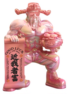 创意肌肉财神桌面摆件高级感小众客厅办公室生日乔迁开业礼物礼盒
