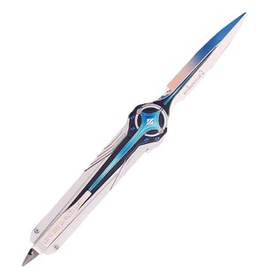 正版三角洲行动信条刀皮S7金属武器模型匕首合金北极星弹刀未开刃