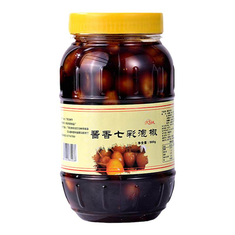 七彩椒广西特产五彩椒开胃下饭菜