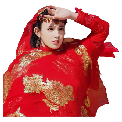 东宫小枫烫金明星同款围巾披肩